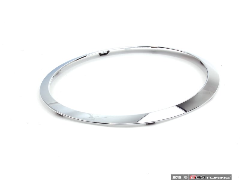 OEM Mini Cooper F54 Clubman Headlight Trim Ring – Chrome, Passenger Right Side (2014-2018)