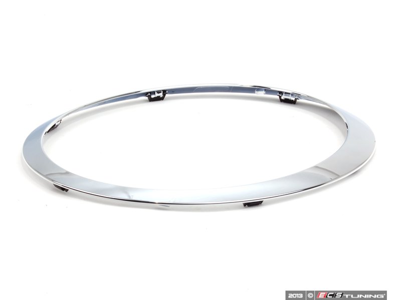 Genuine MINI 51137149905 Headlight Trim Ring Chrome Driver ( Left