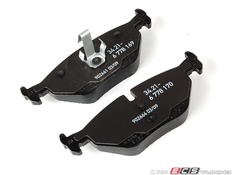 Genuine BMW 34216778168 Rear Brake Pad Set (34216778168)