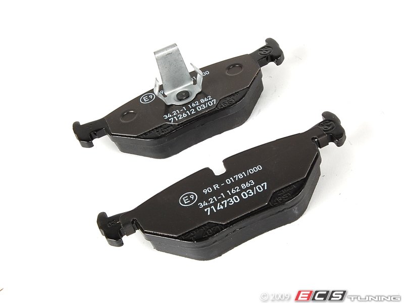 Genuine BMW 34216761281 Rear Brake Pad Set (34216761281)