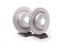 ES#2135712 - 34212227177kt2 - Rear Brake Rotors - Pair (312X20) - Featuring a protective Meyle Platinum coating. - Meyle - BMW