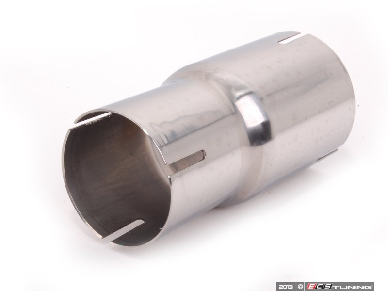 ECS 002497ECS01A Stainless Steel Exhaust Sleeve Adapter 55mm O.D. To 2.5" I.D. (NO