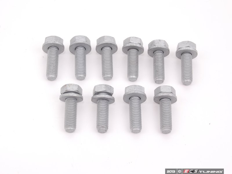 Genuine BMW 07119902919KT Motor Mount Bracket Bolt Pack Of 10