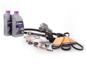 ES#5633 - 058198479 V2waf - Timing Belt Kit - Ultimate Plus - Our most complete timing belt kit with coolant - Assembled By ECS - Audi Volkswagen