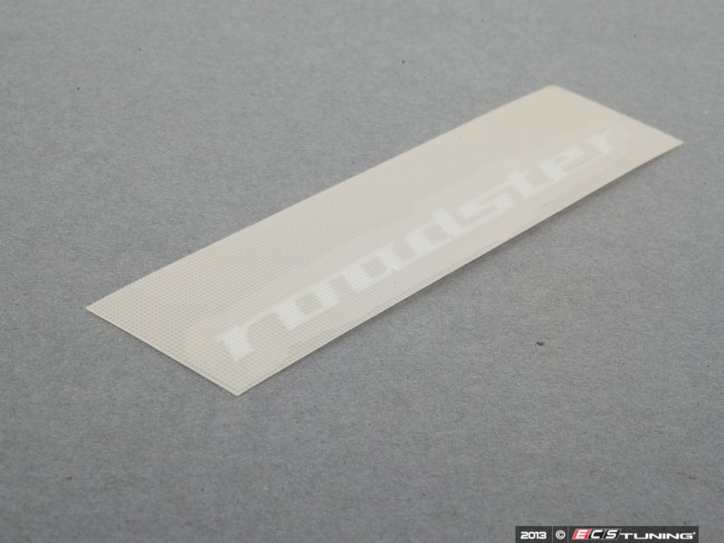 Genuine BMW 51142492956 Roadster Door Sill Decal Priced Each (51