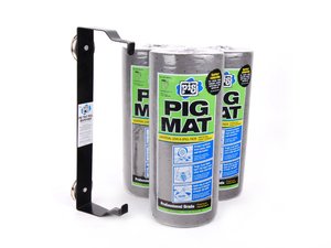 ES#2626365 - 57703 - Pig Mat And Dispenser Combo Pack - Includes a three pack of 60 sheet Pig Mat rolls and a free magnetic dispenser! - New Pig - Audi BMW Volkswagen Mercedes Benz MINI Porsche