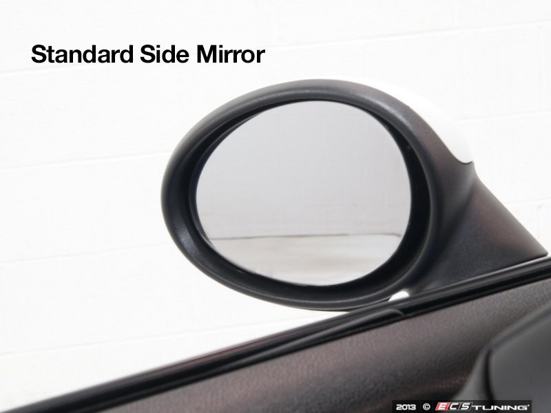 Euro Wing Mirror Glass Tinted Blue Heated Anti Blind Spot For Mini R55 R56 R57 R58 S JWC 