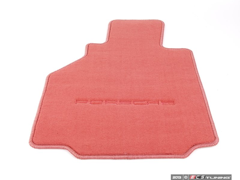 Genuine Porsche 00004480053M30 Set Of Floor Mats Boxster Red