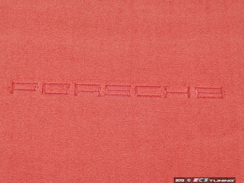Genuine Porsche 00004480053M30 Set Of Floor Mats Boxster Red