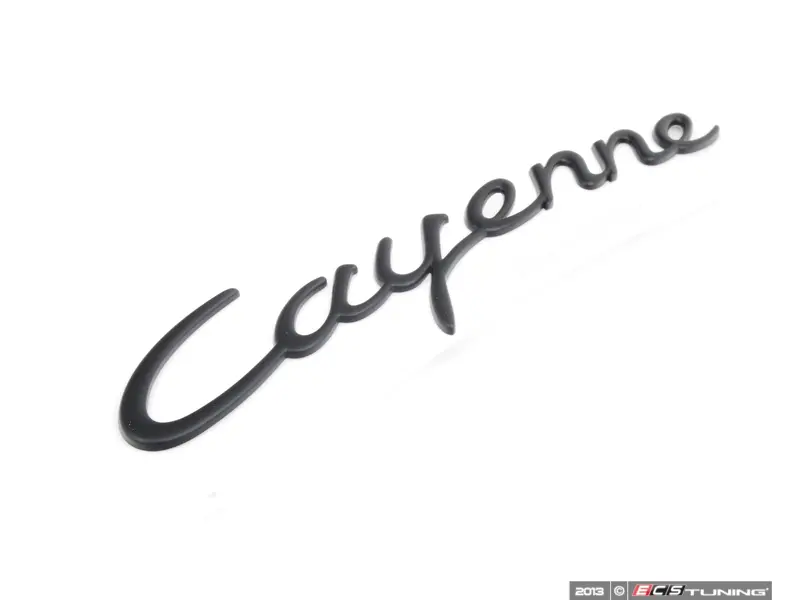 Genuine Porsche 9555592370003c Cayenne Logo Rally Black Your Selected Options Are No Longer Available With This Item And Have Been Replaced By Recommended Ecs