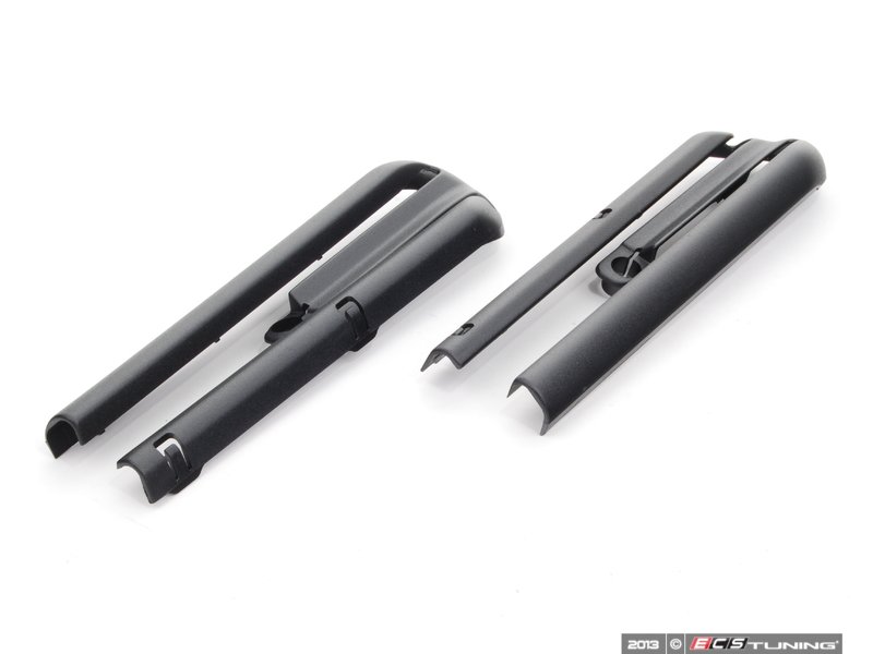 Genuine BMW 52108217315 Seat Rail Cover Kit Schwarz (52108217315)