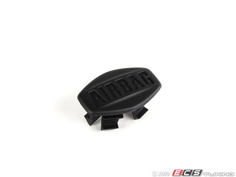 Genuine BMW 51418253158 Airbag Badge Black (51418253158)