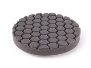 ES#2619345 - BUFX106HEX6 - 6.5" Black Hex Logic Finishing Pad - The best pad to use with glazes or creme waxes for a brilliant finish - Chemical Guys - Audi BMW Volkswagen Mercedes Benz MINI Porsche