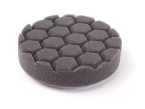 ES#2626472 - BUFX106HEX4 - 4" Black Hex Logic Finishing Pad - The best pad to use with glazes or creme waxes for a brilliant finish - Chemical Guys - Audi BMW Volkswagen Mercedes Benz MINI Porsche