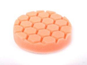 ES#2626469 - BUFX102HEX4 - 4" Orange Hex Logic Cutting Pad - 1000 To 1500 Grit - Great for use with medium to heavy cutting compounds - Chemical Guys - Audi BMW Volkswagen Mercedes Benz MINI Porsche