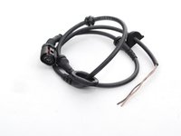 ES#2523019 - 8L0927904D - Rear ABS Sensor Harness - Priced Each - Includes the connector for brake pad wear and speed sensor. Fits left & right sides. - Genuine Volkswagen Audi - Volkswagen
