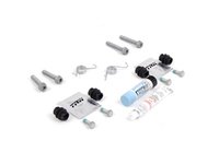 ES#2587574 - 8K0698470AKT2 - Rear Pad And Rotor Installation Kit - Includes hardware and anti-seize for rear pad & rotor replacement - Assembled By ECS - Audi