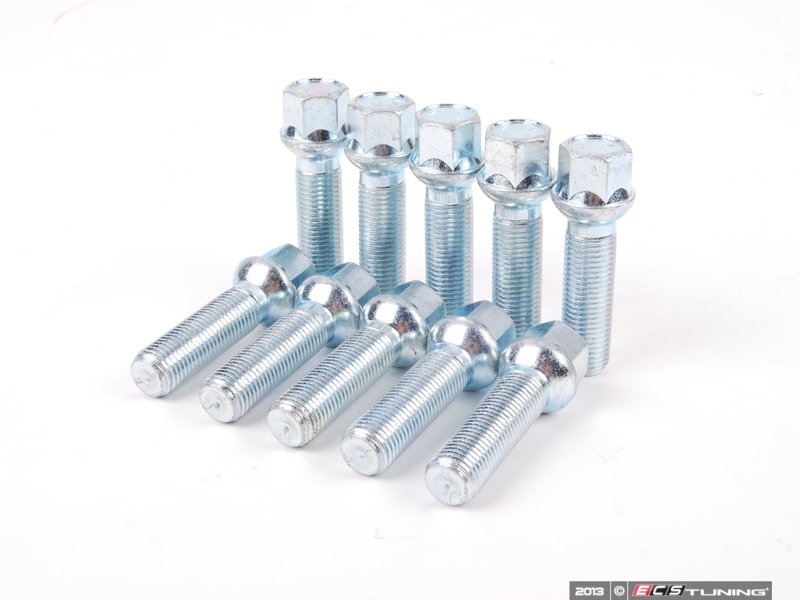 ECS 002411ECS03AKT2 Wheel Spacer & Bolt Kit 15mm With Ball Seat Bolts
