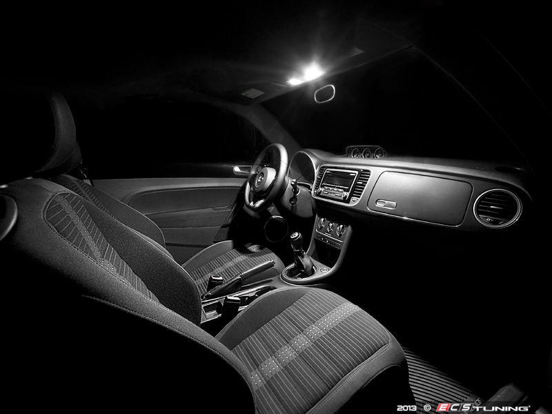 ECS News Volkswagen 2012+ Beetle LED Interior Lighting