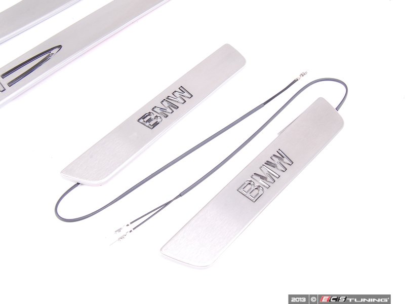 Genuine BMW 51470418105 Illuminated Door Sill Strip Retrofit Kit