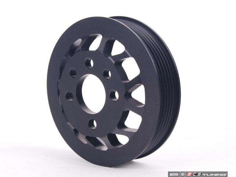 ECS 002236ECS01B01 Light Weight Underdrive Crank Pulley Black