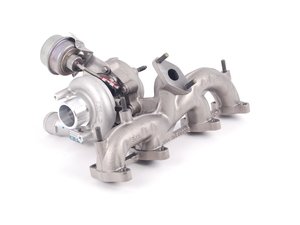 Turbocharger With Exhaust Manifold