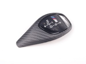 ES#2563154 - 61312250698 - M Performance Shift Knob - Automatic - Add carbon fiber M flair to your BMW - Genuine BMW M Performance - BMW