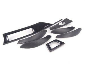 ES#2557949 - 51952230351 - M Performance Carbon Fiber And Alcantara Interior Trim Kit - Give your interior that performance feel - Genuine BMW M Performance - BMW
