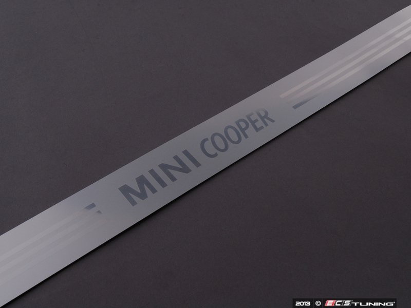 Genuine MINI 51717052127 "MINI Cooper" Door Sill Entry Strip