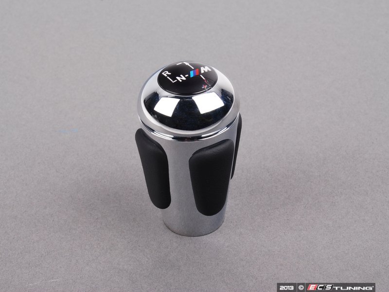 Genuine BMW 25162282810 E46 M3 SMG Shift Knob Schwarz Leather (25