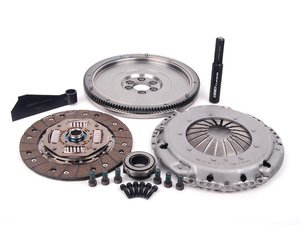 ES#125 - ESR198031S1 - Stage 1 Clutch Kit - Lightweight 228mm Single Mass Flywheel (14 lbs.) - Great for daily driven, and mildly tuned cars holding up to 250 ft-lbs - ECS - Audi Volkswagen