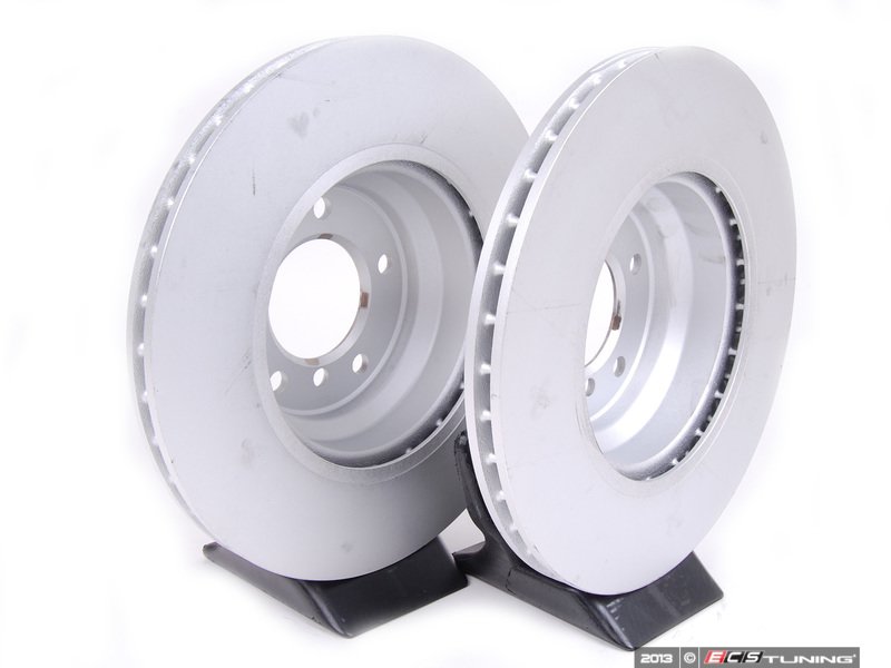 Genuine BMW 34116854999KT Front Brake Rotors Pair (330x24)