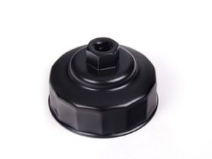 ES#8202 - FC-04 - Steel Oil Filter Removal Socket - 3/8" Drive - Great tool for removal of standard size spin on filters (74-76mm) with 14 flutes - Schwaben - Audi BMW Volkswagen Mercedes Benz Porsche