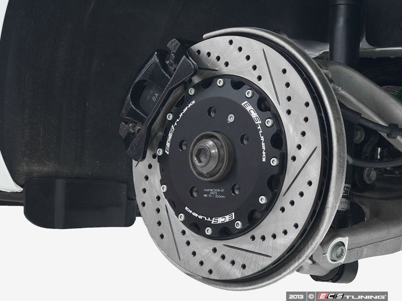 ECS News 2 Piece Rear Brake Rotors for Audi B8 S4/S5/Q5
