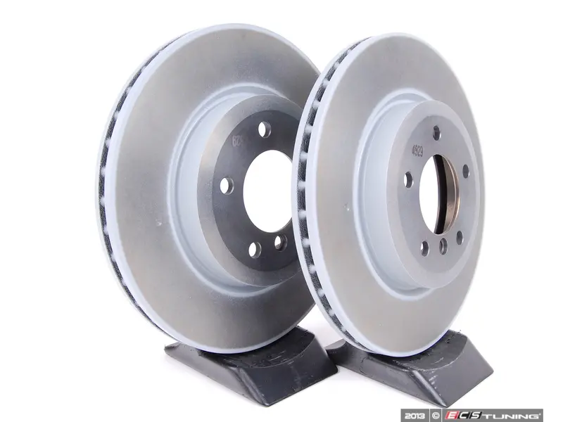 330xi For BMW 330i 330Ci Rear Black Drill Slot Brake Rotors+Ceramic Brake Pads