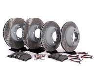 ES#2598676 - 99635140501OEKT3 - Front & Rear Brake Service Kit - Featuring Sebro rotors and Mintex brake pads - Assembled By ECS - Porsche