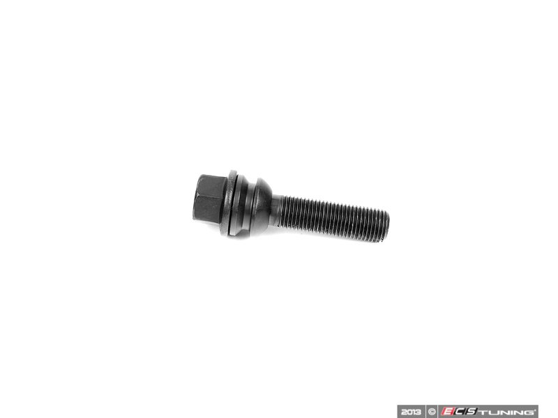 ECS PS19D48MWZN Black Extended Length Wheel Bolt Priced Each