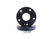 ES#2682293 - 36957161SW - H&R DR Series Black Wheel Spacers - 18mm (1 pair) - Wider is better - H&R - Audi Volkswagen Porsche