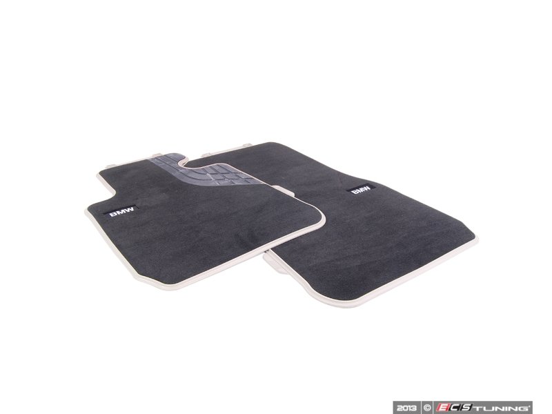 Genuine BMW All-Weather Floor Mats Front Set - Fits F30, F31, G20 3 Series (330i, M340i, XDrive)