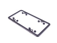 ES#2136330 - 82112210415 - Carbon Fiber Slim Line Plate Frame - Made of real carbon fiber - Genuine BMW - BMW