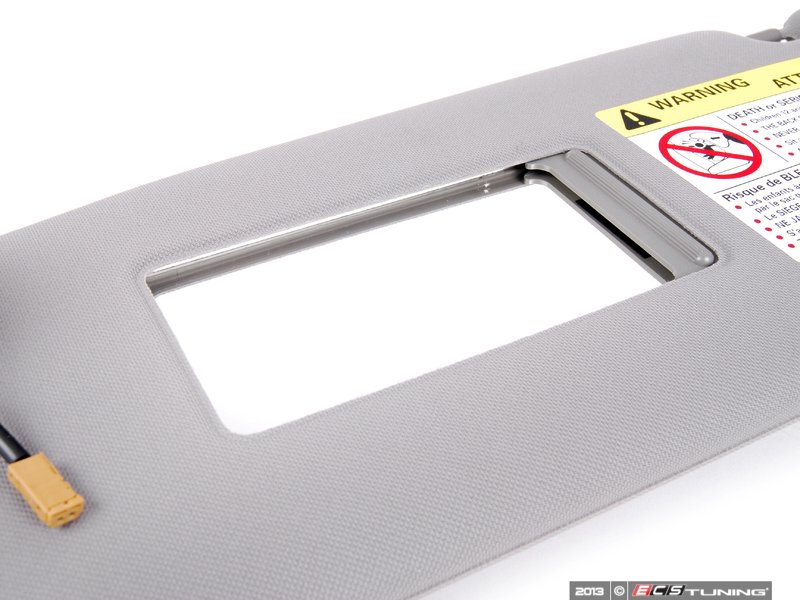 Genuine Volkswagen Audi 4B0857551Q25R Sun Visor / Vanity Mirror