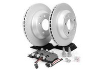 ES#2602251 - 95535240131ROKT - Rear Brake Service Kit - Featuring Meyle rotors and Bosch QuietCast brake pads - Assembled By ECS - Porsche
