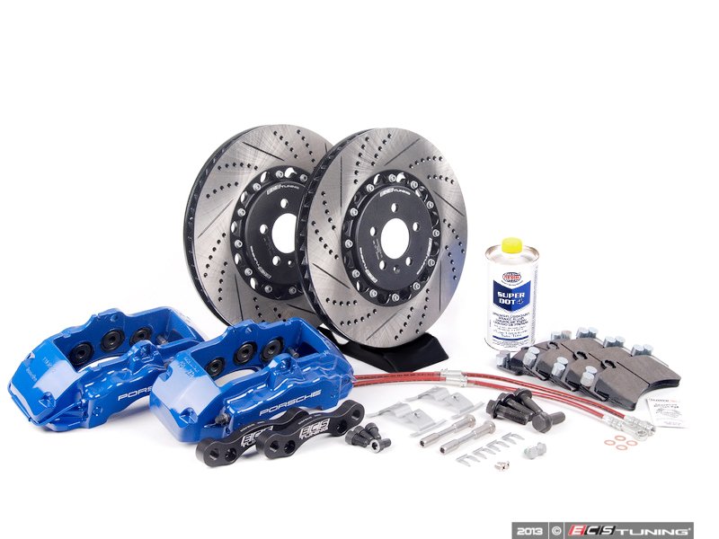 ECS News Assembled by ECS Performance Braking for VW MK4 R32