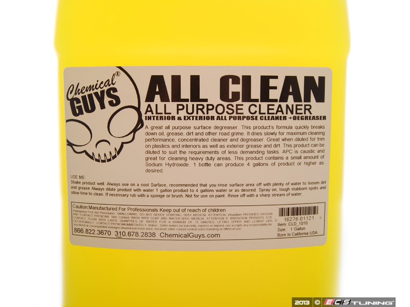 Chemical Guys CLD1010 All Clean All Purpose Cleaner & Degreaser