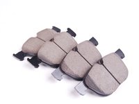ES#2681436 - 34116852253 - Front Euro Ceramic Brake Pad Set - Offers excellent pedal feedback, low dust, and smooth initial bite. A favorite among BMW enthusiasts. - Akebono - BMW