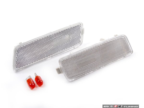 ECS - MK5GJSMSCLR-a - Rough Style Bumper Side Marker Set - Clear