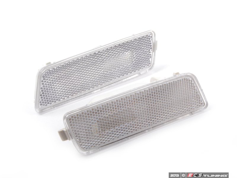 Ecs - Mk5gjsmsclr-a - Rough Style Bumper Side Marker Set - Clear