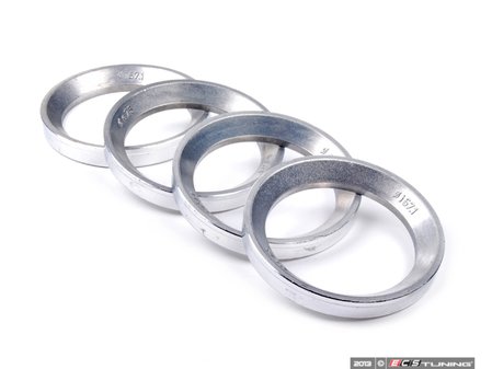 ES#2200656 - AP741571 - Hub Centric Rings - Set Of Four - Includes 74.1mm to 57.1mm hub centric rings for proper fitment - ECS - Audi BMW Volkswagen