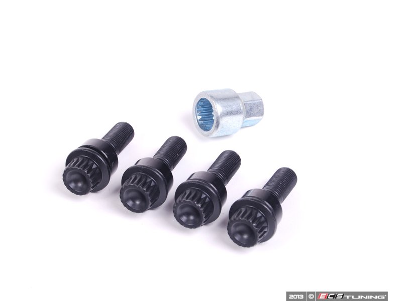 Genuine Porsche 99136198001 Extended Length Locking Wheel Bolt Set