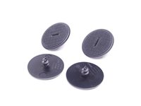 ES#120767 - 51470416695 - Front All Weather Rubber Floor Mat Set - Grey - Front set of rubber floor mats featuring a carpeted heel pad - Genuine BMW - BMW
